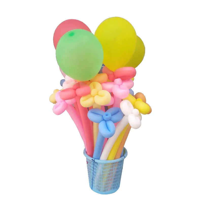 

100pcs /bag Long Balloon Wholesale Thickened 1.8G Magic Balloon Fancy Toy for Children Variety of Models 260 Latex Ballons