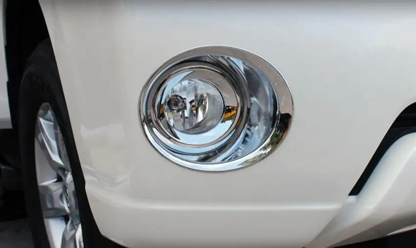 2 шт. абсолютно новый ABS хромированный автомобильный передний противотуманный