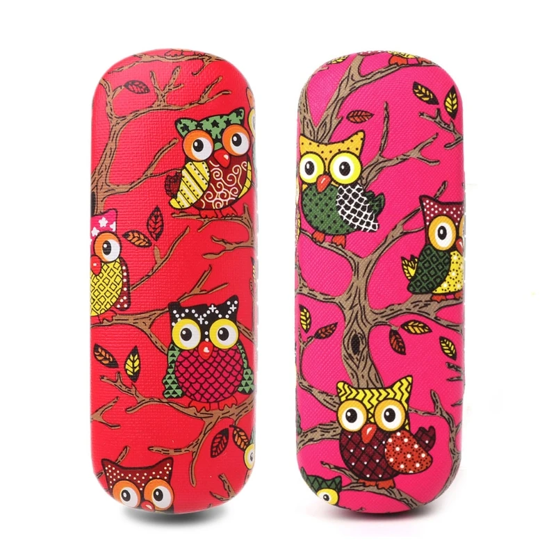 Футляр для очков мультяшная Сова животные милые Солнцезащитные очки защитные