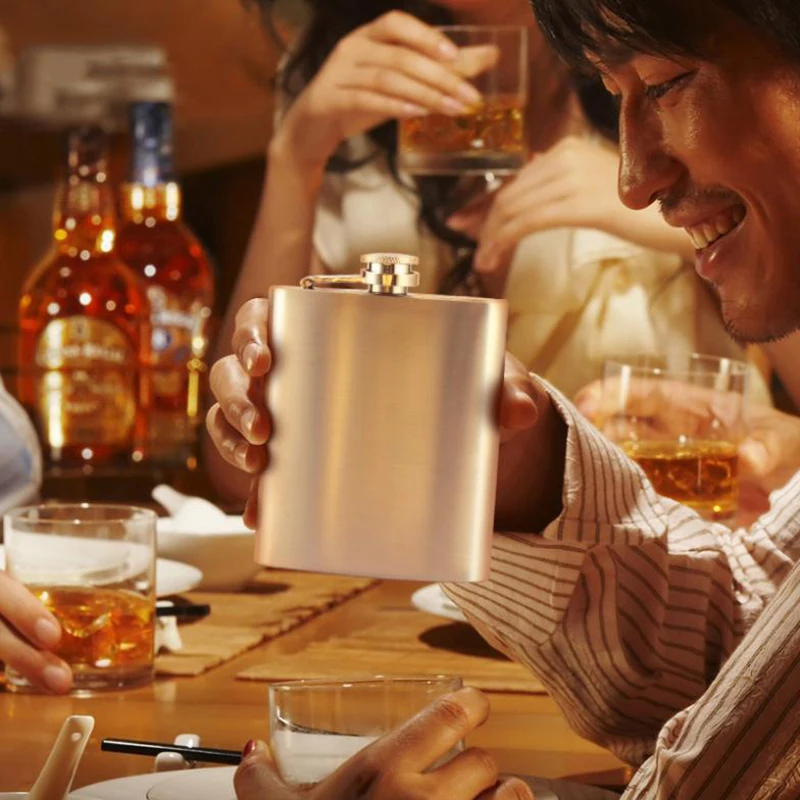 Фляжка из нержавеющей стали фляжка портативные фляжки для виски бутылка вина