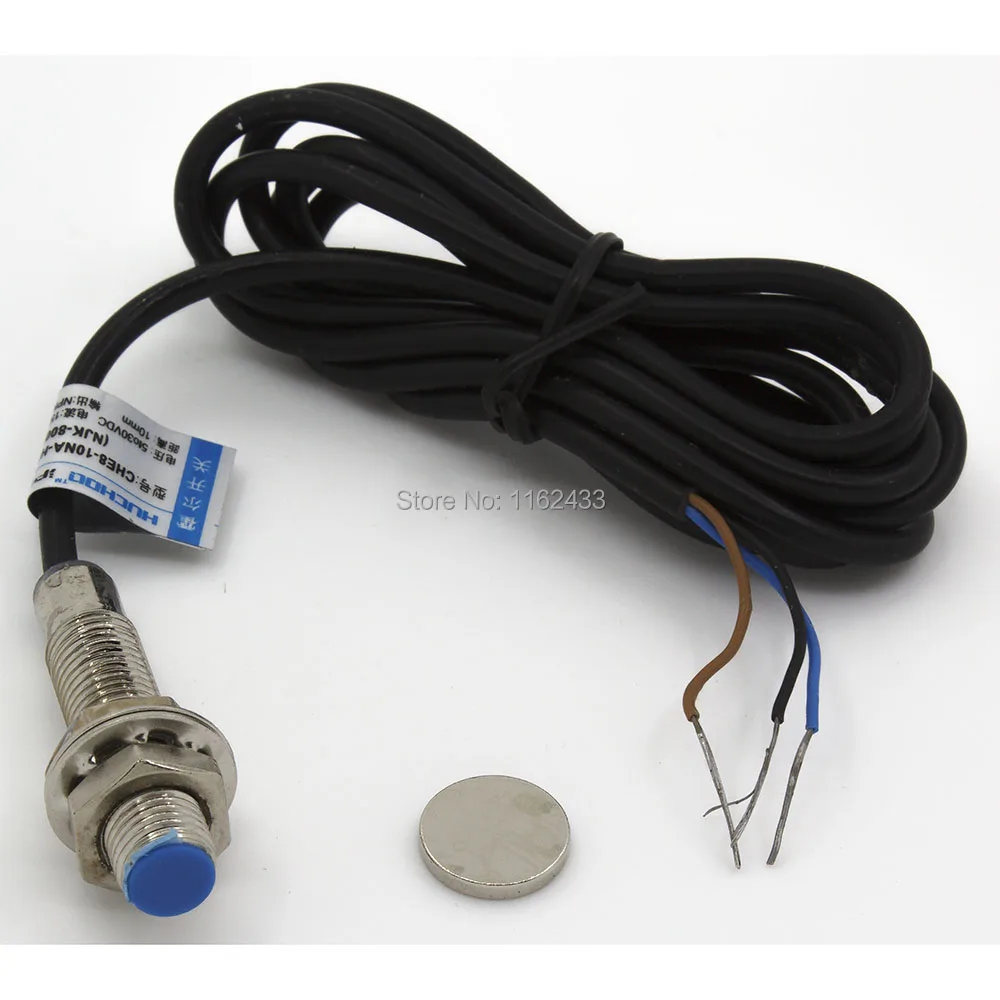 NJK 5001C M8 10 мм чувствительный три провода NPN NO 8001C датчик с эффектом Холла|sensor heat|effect