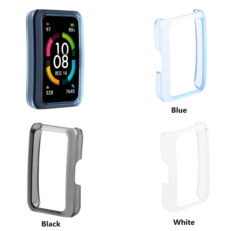 

2021 New PC Case Screen Protector Protective Frame Cover for For -Huawei Honor Band 6