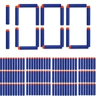 Голубые пули с полым отверстием, 7,2 см, для Nerf, Запасные детали для пистолета серии Nerf, бластеры, рождественский подарок для детей