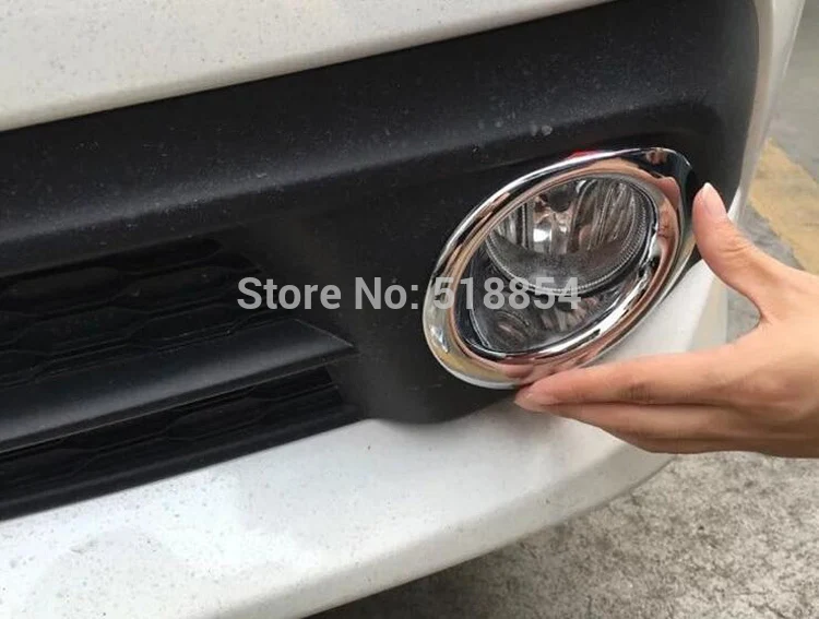 Хромированная крышка передней противотуманной фары отделка ободка бампер