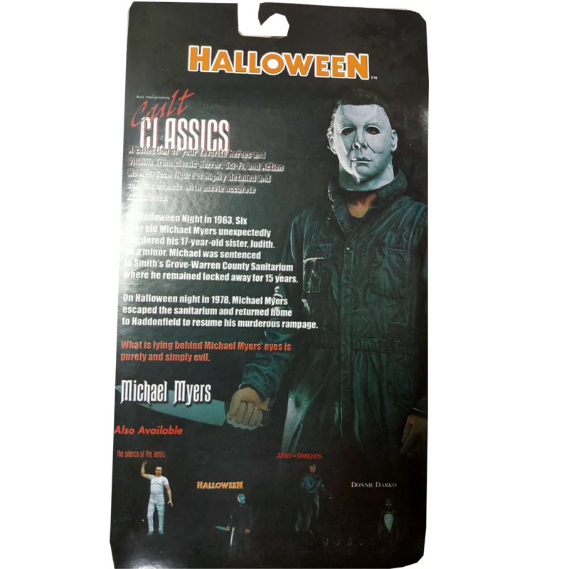 7 дюймов NECA Ultimate Майкл Майерс фигурка модель для Хэллоуина игрушка; подарок