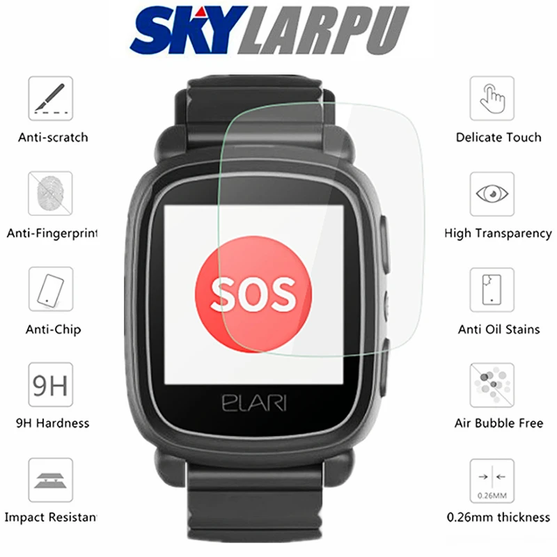 

Защитная пленка для смарт-часов Elari Kidphone 2, 3 шт., защитный экран HD, мягкая пленка против царапин, бесплатная доставка