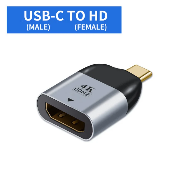 Переходник JORS с Usb c на HDMI-совместимый кабель Тип 4K видео аудио адаптер для
