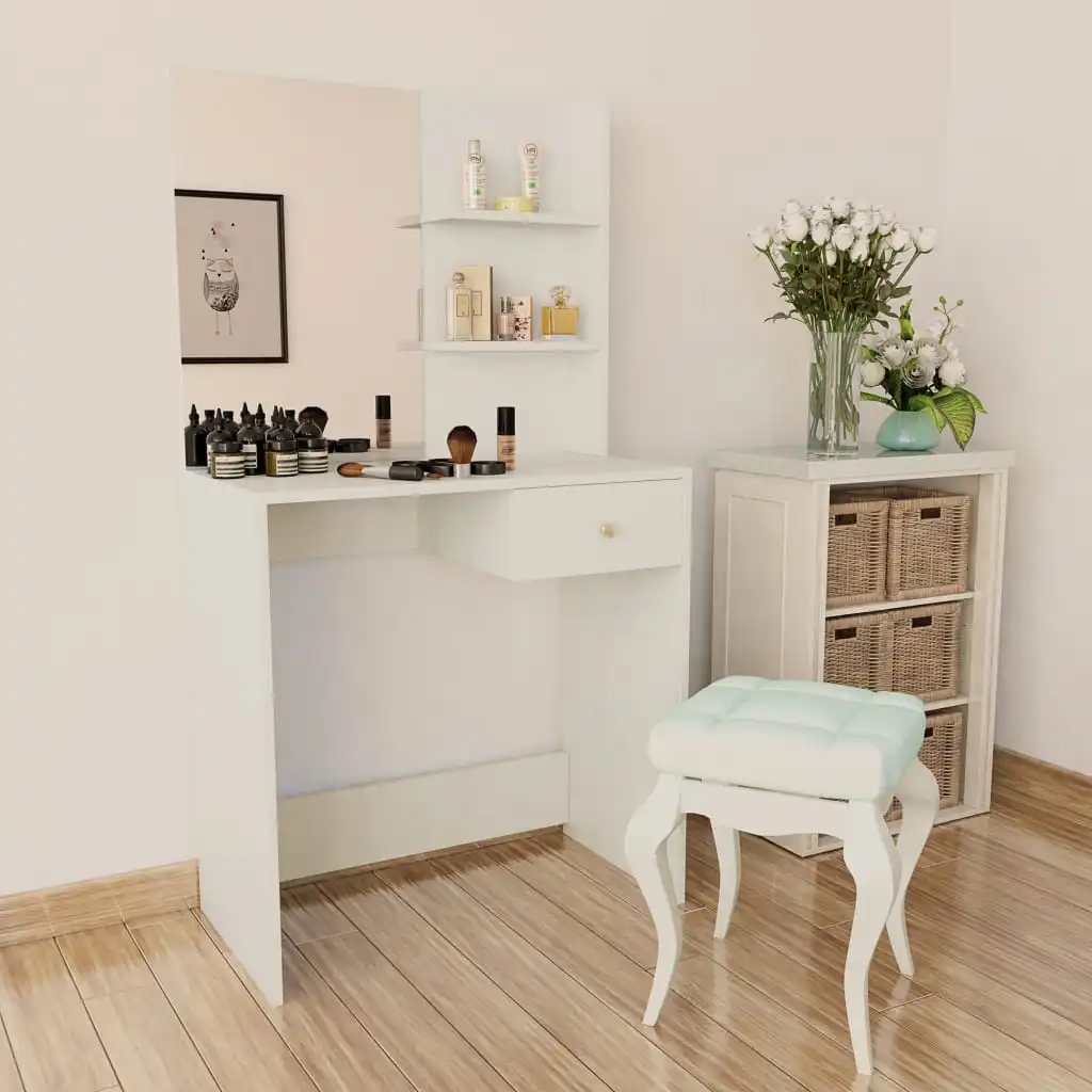 

Dressing Table Chipboard 29.5"x15.7"x55.5" White