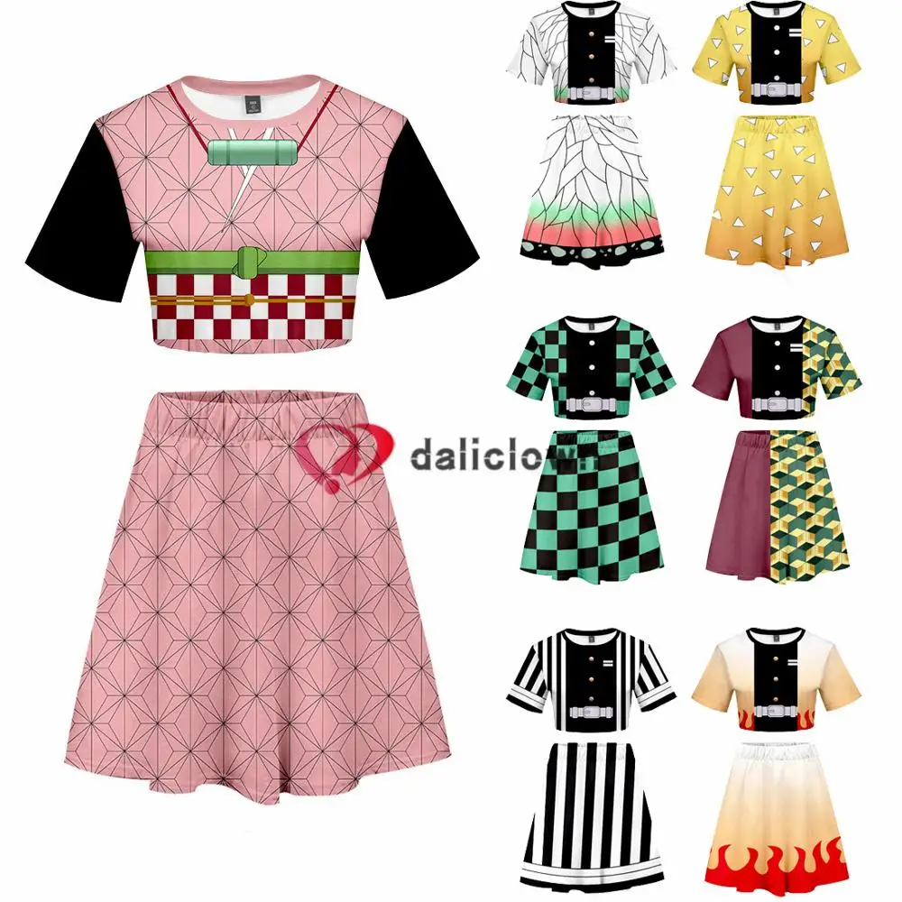 Костюм для косплея из м/ф клинок демонов|Костюмы аниме| |