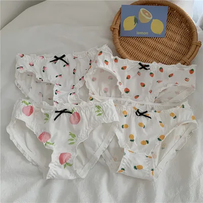 

2 шт., женские хлопковые трусы с заниженной талией