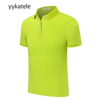 2020 new yykatele custom uniform company group team polo shirt men print photo color short sleeve polo shirt women and men
