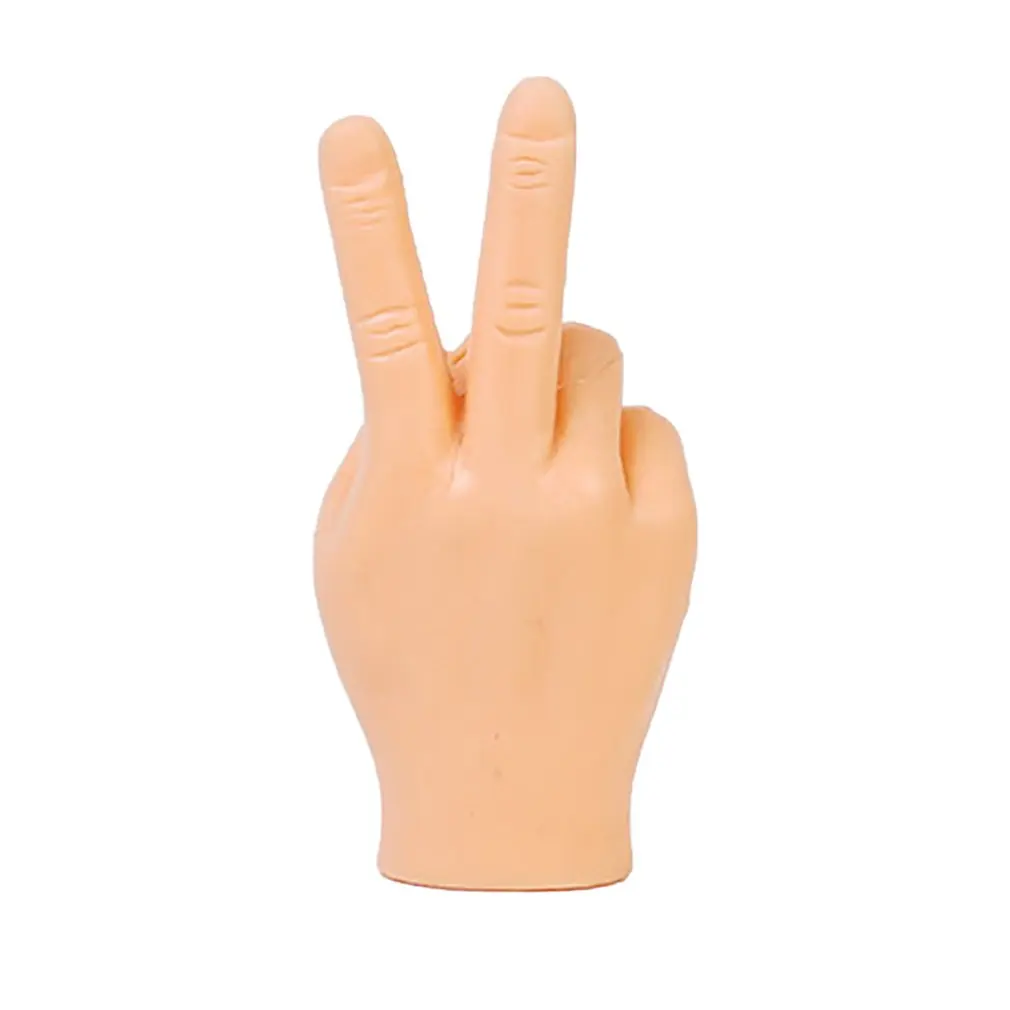 Забавная резиновая ручная модель пальчиковая кроватка массажный инструмент для