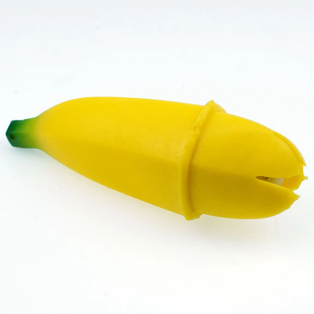 

New Banana Funny Prank Squeeze Toy Slow Rising Bananas Kids Stress Reliever Decompression Toys Simulation Fruit Antistress Gift