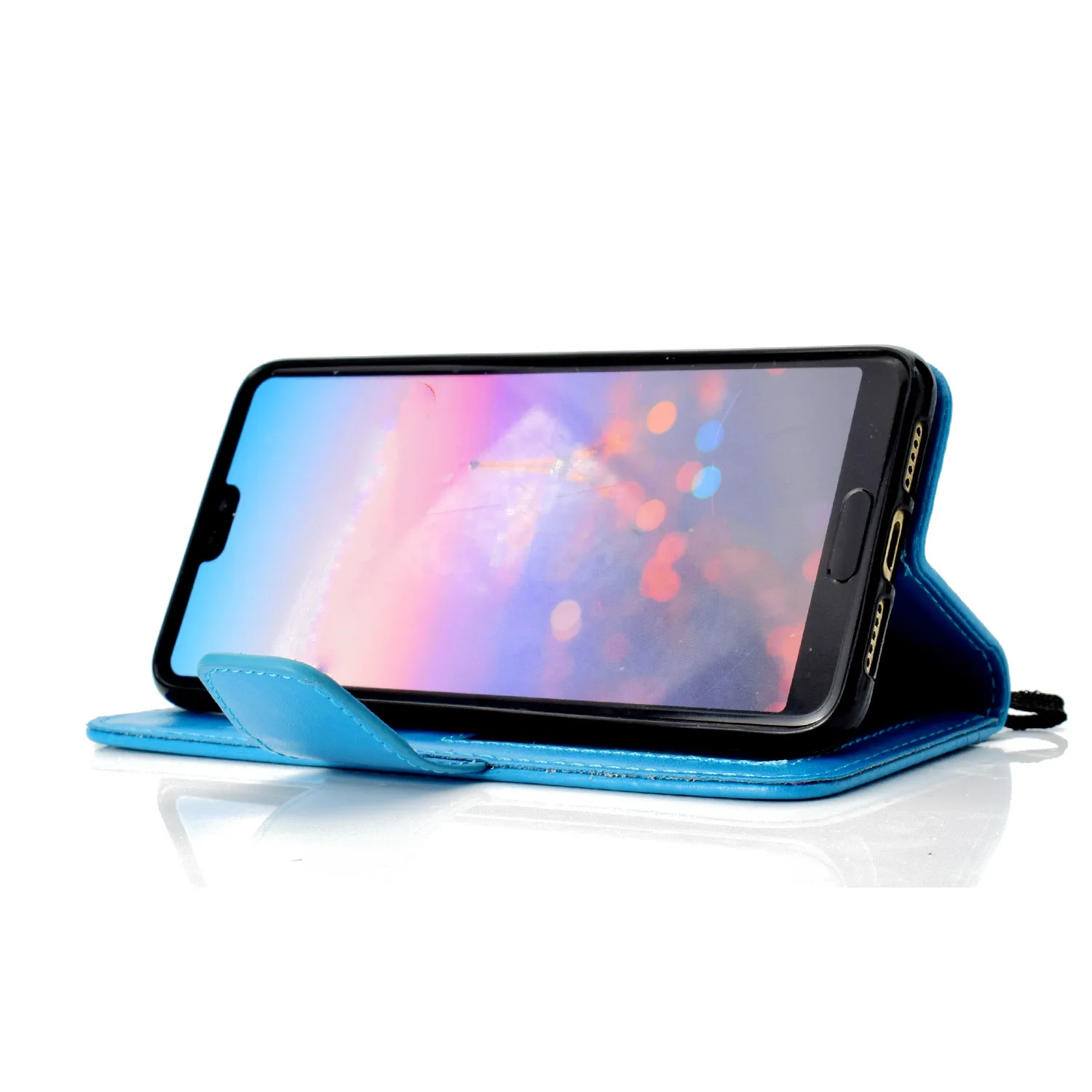 Leather phone case for SONY XA1 XA2 XZ1 XZ2 L1 L2 XA3 XZ3 XZ4 compact wallet cover Mermaid anchor flip | Мобильные телефоны и