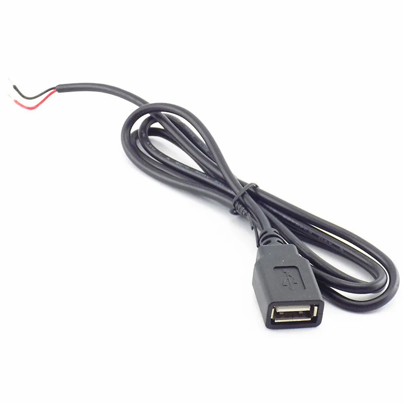 0 3 м/1 м/2 м 2 Pin Micro USB A гнездовой разъем провода зарядки зарядный шнур переходник с