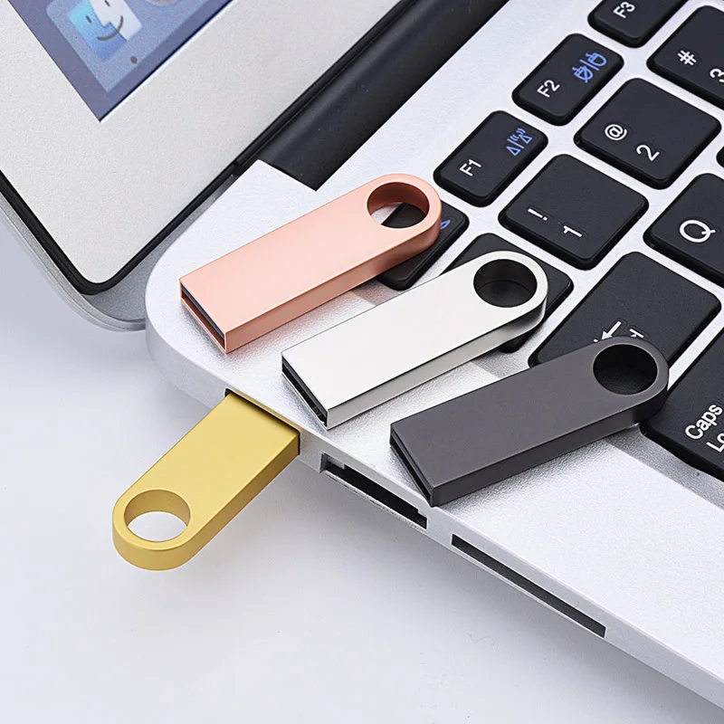 Высокоскоростной USB флеш-накопитель металлический 16 ГБ 32 64 128 флеш-накопители