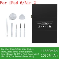 tablet battery for ipad 5 air for ipad 2 3 4 mini 1 2 3 4 5 pro 9 7 12 9 high capacity replacement batteria for ipad 6air 2