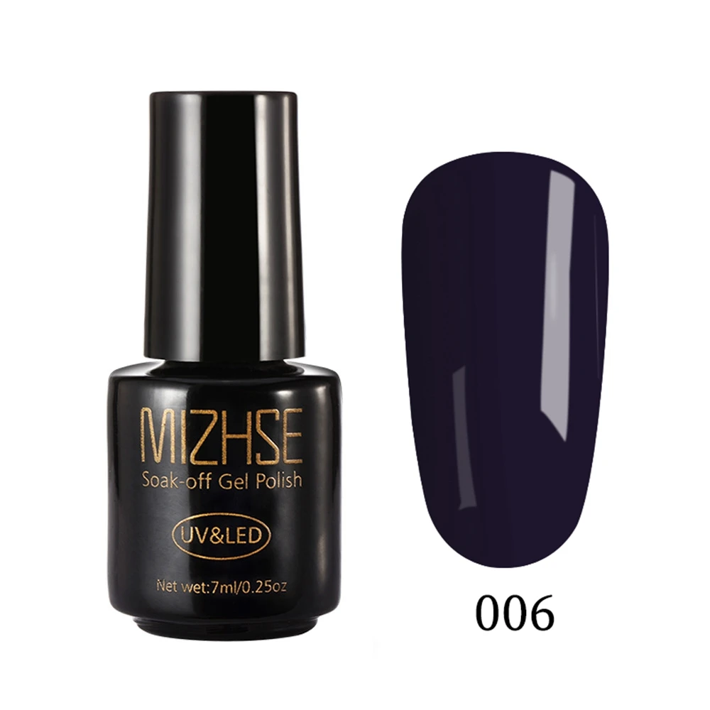 XYC006 MIZHSE Гель-лак для ногтей 7 мл UV Vernis Полупостоянный праймер верхнее покрытие для маникюра xx цветов гелевое покрытие для ногтей гель-арт - Цвет: XYC006