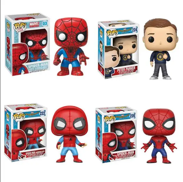 Оригинальная Коллекционная модель FUNKO POP Человек-паук 2 герой виниловые