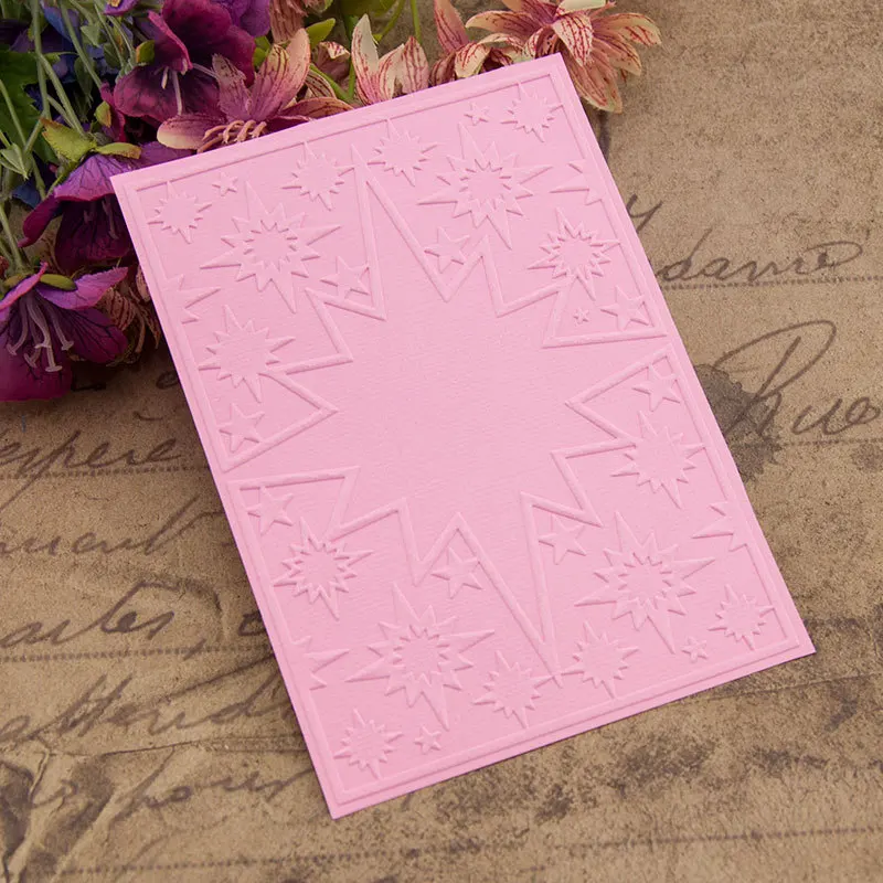 Папка для тиснения Holy light пластиковые штампы изготовления открыток скрапбукинг