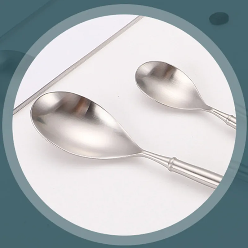 

Kitchen Dinnerware Utensils Spoons Forks Knives Reusable Tableware Christmas Dinner Sets Imitation Bamboo Cutlery Set Portable