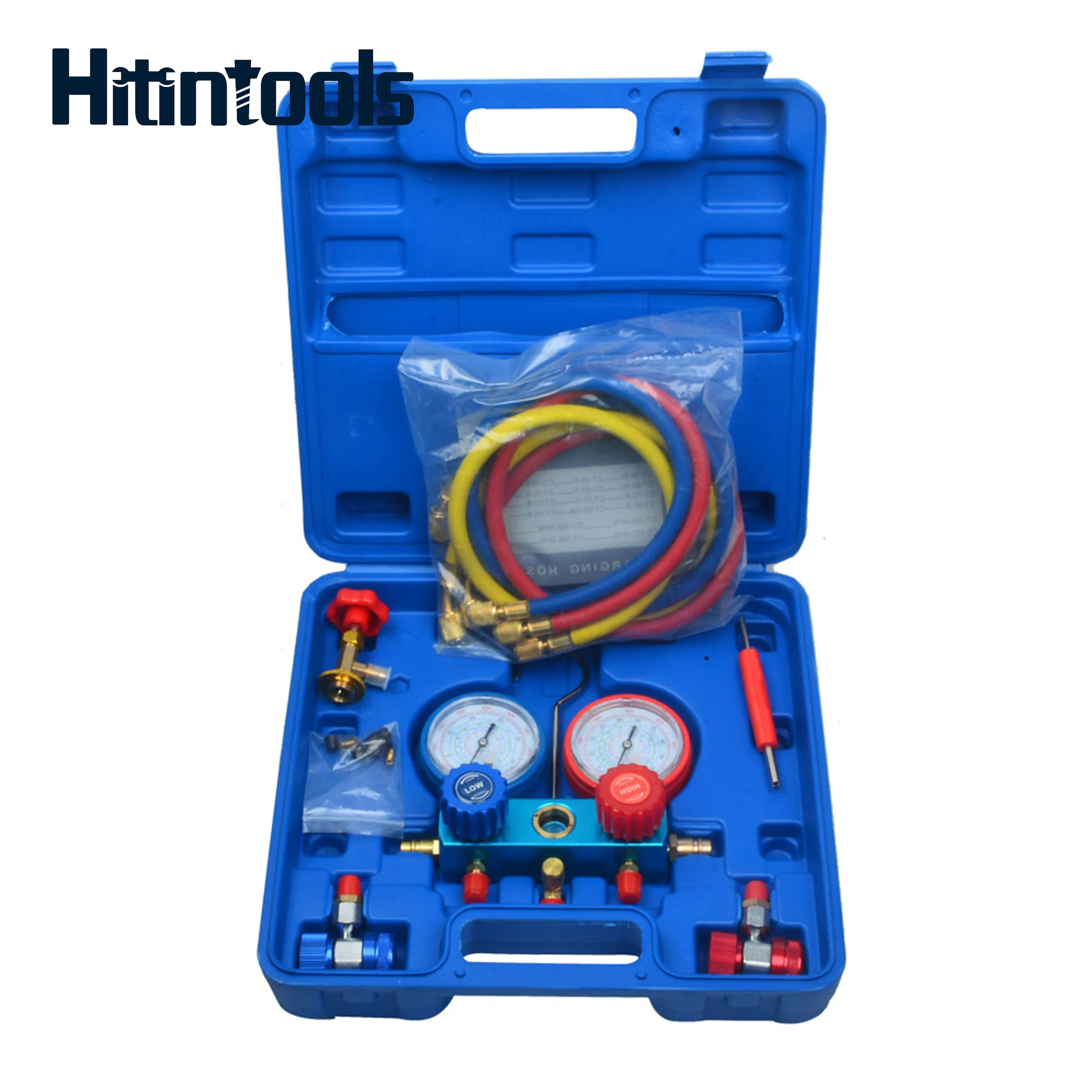 Манометр для кондиционера ручной измеритель рефрижератора R22 | Автомобили и