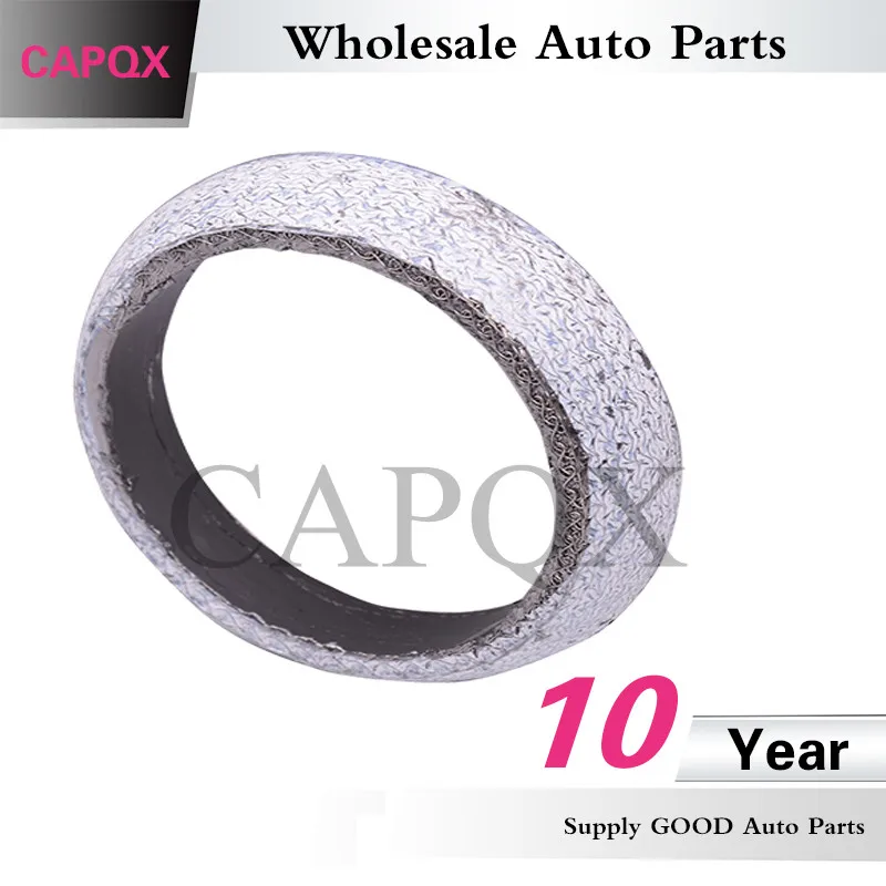 Передняя Прокладка выхлопной трубы CAPQX 17451-74051 для PREVIA TARAGO RAV4 FJ CRUISER 4runner LAND PRADO 1996-2007