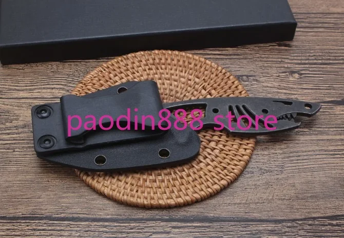 Маленький прямой нож с акулами 7CR13MOV фиксированное лезвие интегрированная