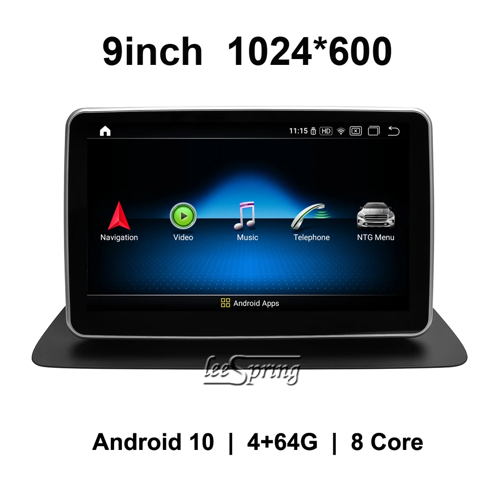 

9-дюймовый автомобильный мультимедийный плеер для Mercedes Benz SL class Android 10,0 GPS навигация