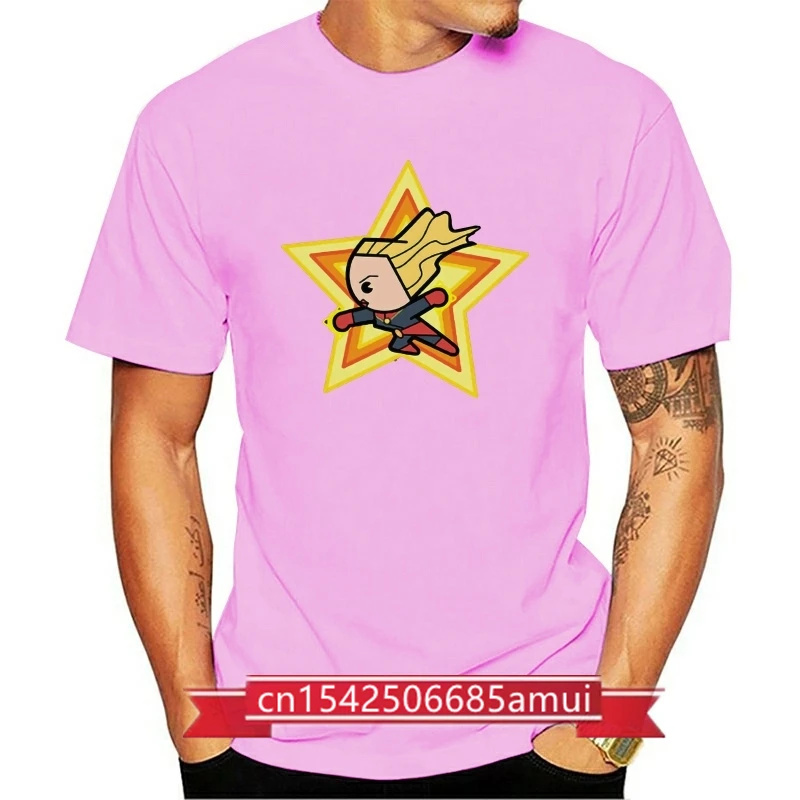 

Men'S Kawaii Captain T-Shirt Style Round Tee Shirt