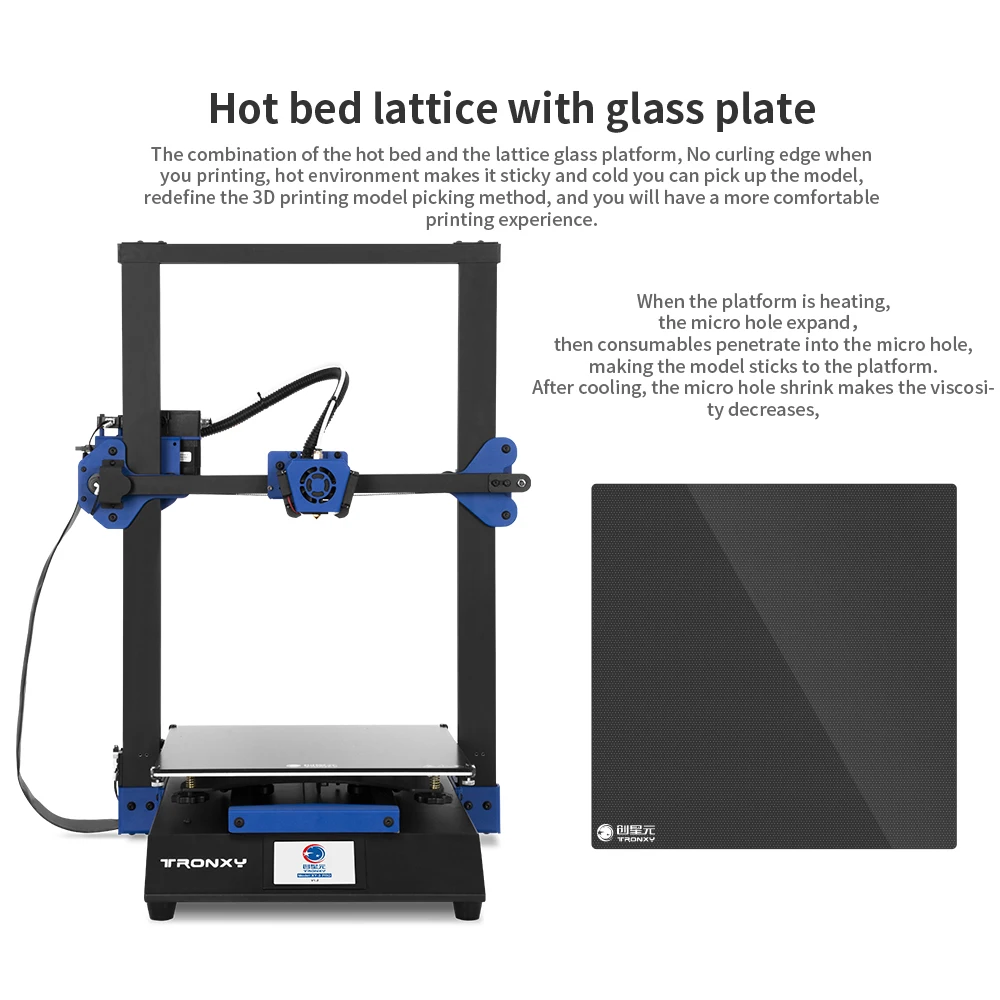 Resume Power Ultra-quiet Double Z Motor Quiet drive mainboard Glass Plate 300*300mm impressora 3d Printer Diy Kits XY-3 PRO