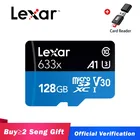 Карта памяти Lexar micro sd, 32 ГБ, 64 ГБ, 128 ГБ, 256 ГБ, TF-карта флэш-памяти, micro sd, 512 ГБ, для GoproDJINintendo Switch