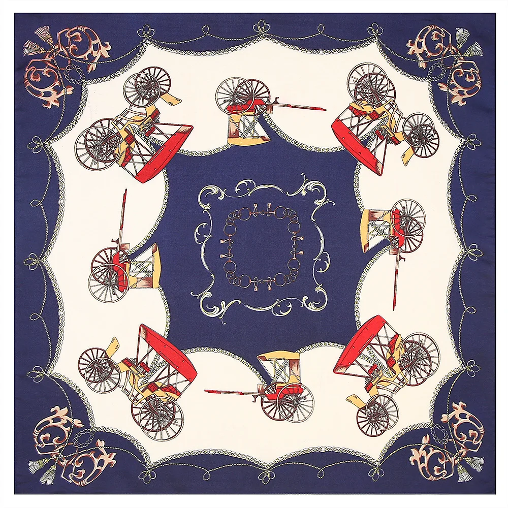 53 см перевозки сеть хиджаб небольшие Квадратные платки новый шелковый атлас шарф