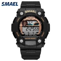 smael sport mens watch 50m waterproof digital wristwatches for male led outdoor men casual digital watches top brand new luxury
