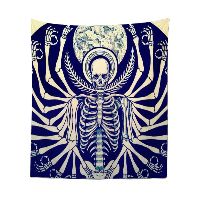 Гобелен в стиле хиппи богемный Настенный Ковер готический гобелен большая