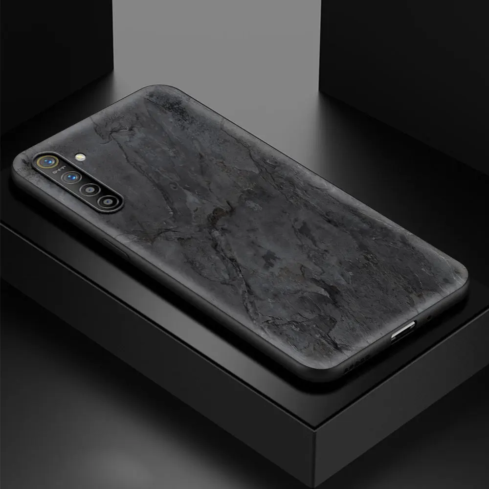 

Luxury Cover for Realme C3 C11 5 6 7 8 X50 Pro XT C25 C15 GT Neo V13 5G Phone Case Shell Coque Marble And Rose Gold Geometric