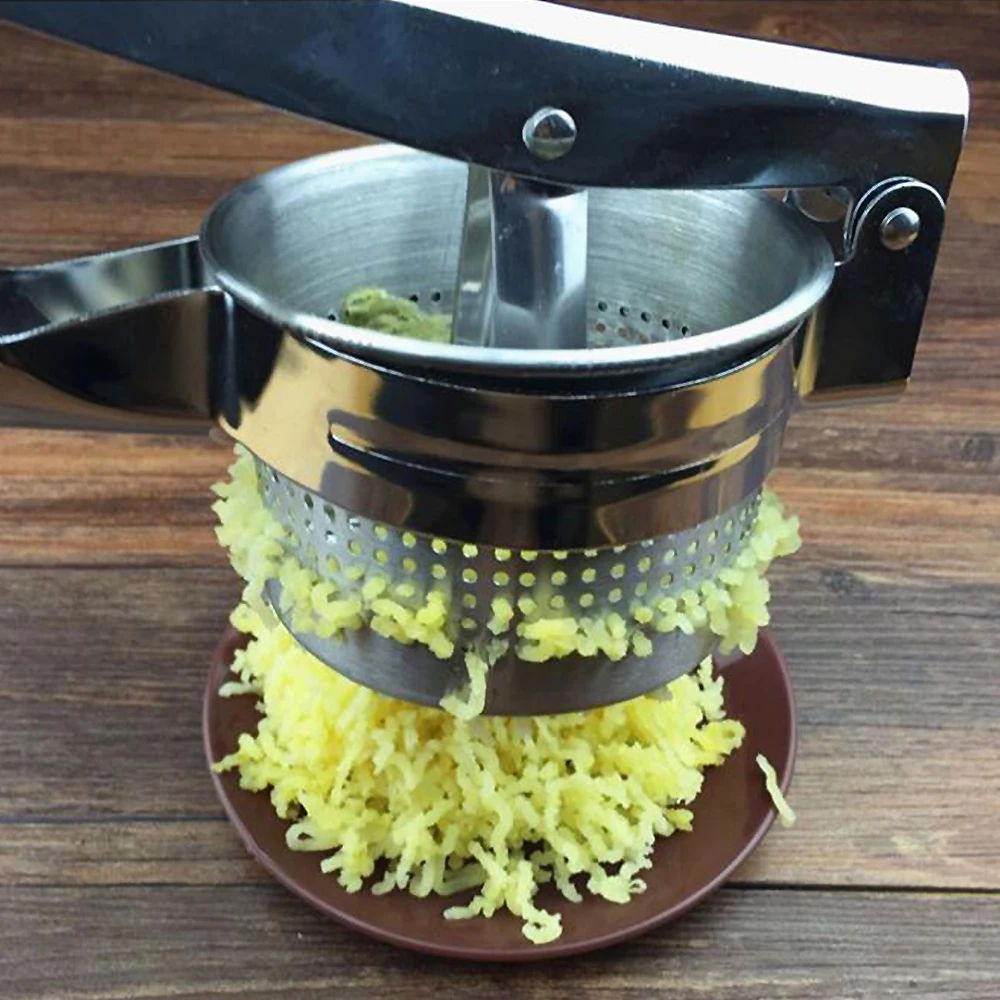 Stainless Steel Manual Juicer Press Squeezing Potatoes Baby Food Supplements Potato Mashers And Juicers Kitchen Tools | Дом и сад