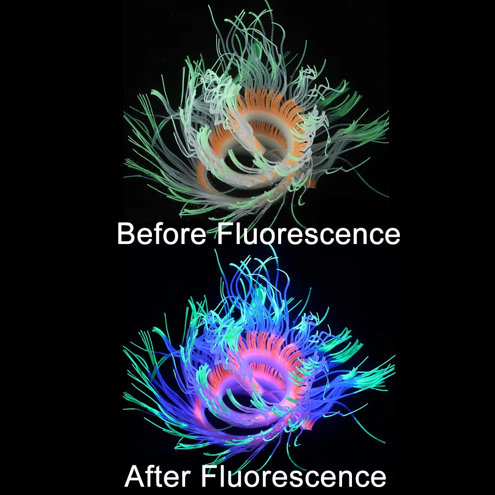 Искусственные морские анемоны аквариумные растения 100% безопасный силикон 50/75/100