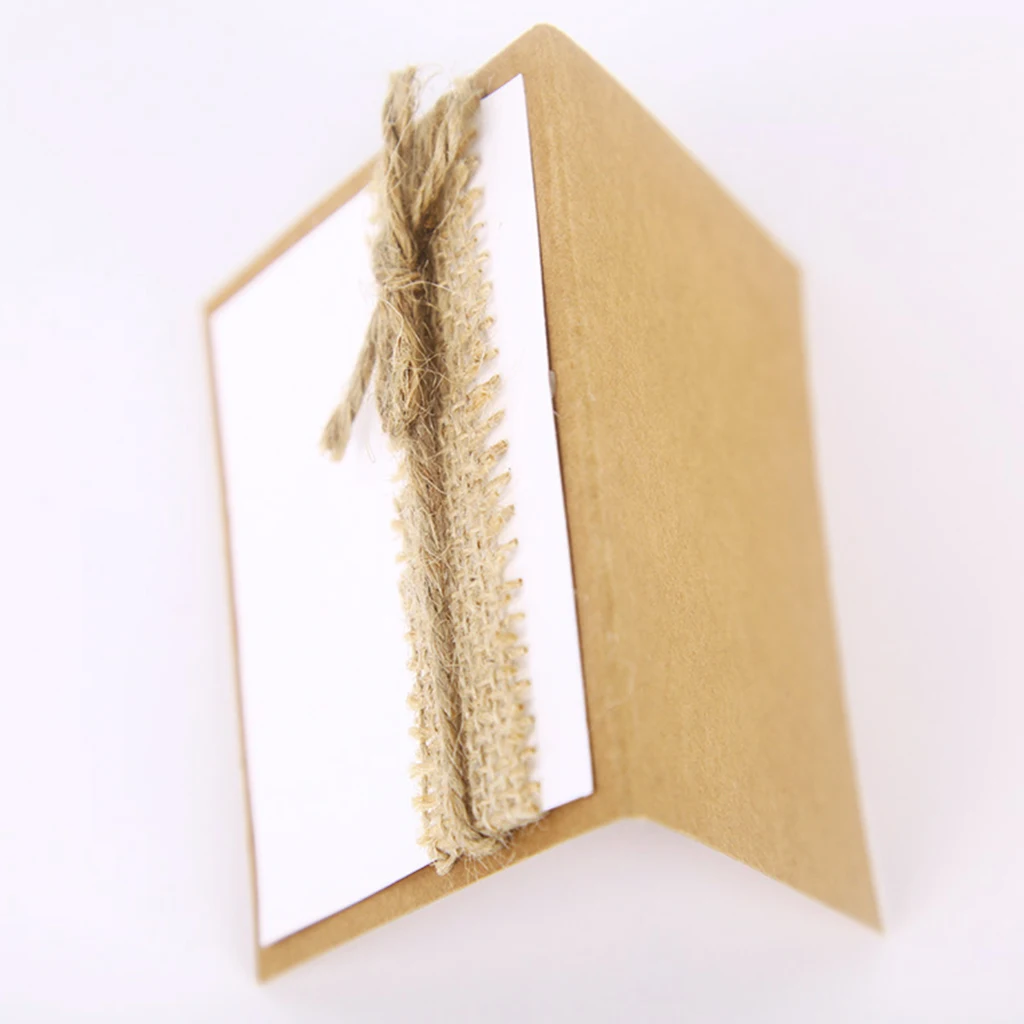 10 белых и коричневых винтажных свадебвечерние гостей имя место карточный стол |