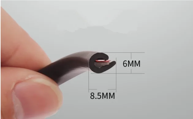 5m car shape anti-collision door seal anti-scratch body decoration for Ford C-MAX Flex B-MAX Atlas Territory Formula Vertrek | Автомобили