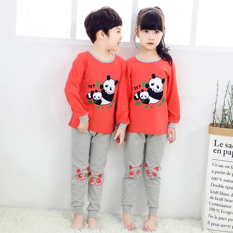 

Cartoon Pajamas Children Kids Pajamas For Girls Sleepwear Kids Christmas Pajama Sets Animal Pyjamas Kids Full Sleeve Nightwear