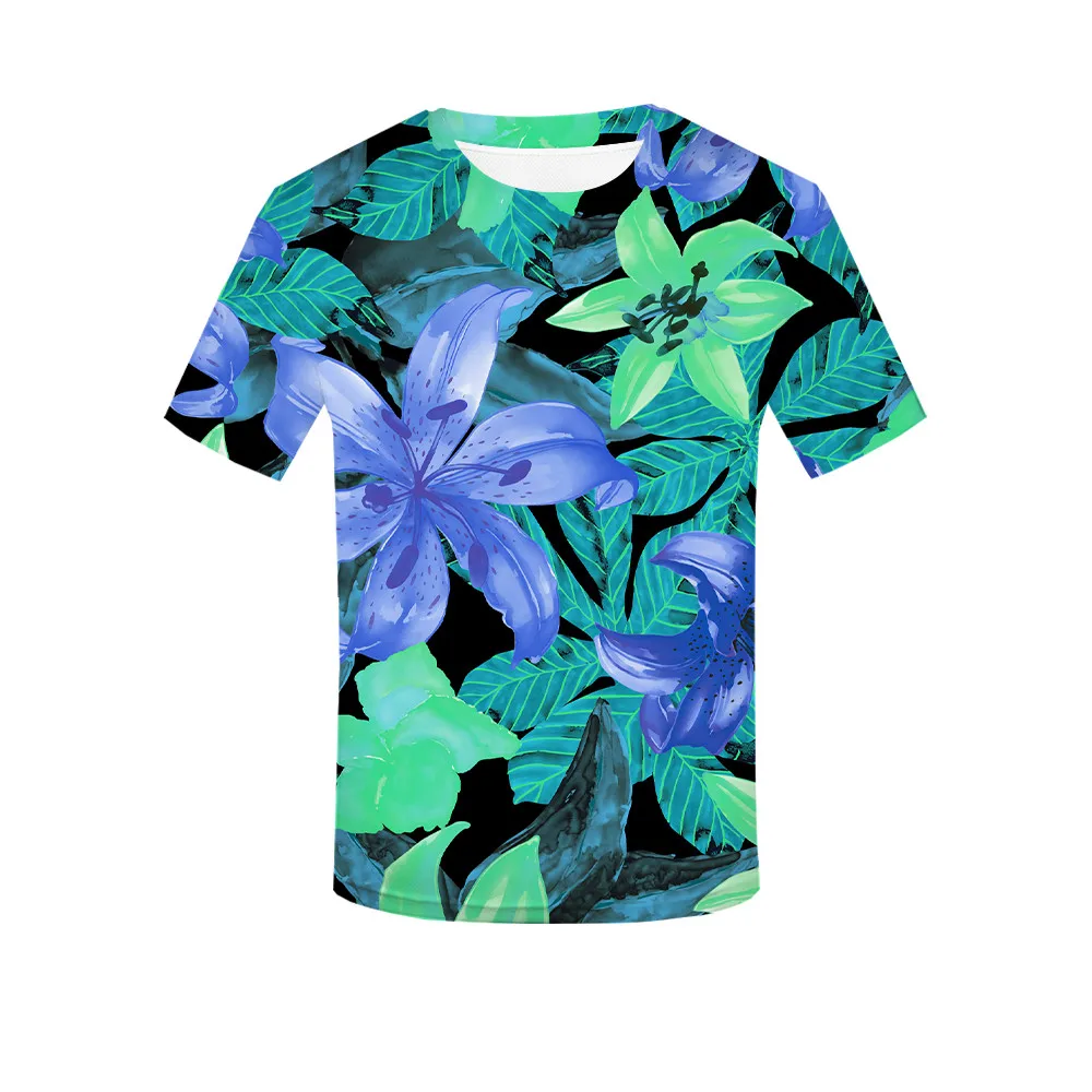 Новинка лета 2019 модная мужская и женская толстовка с 3D принтом розы футболка