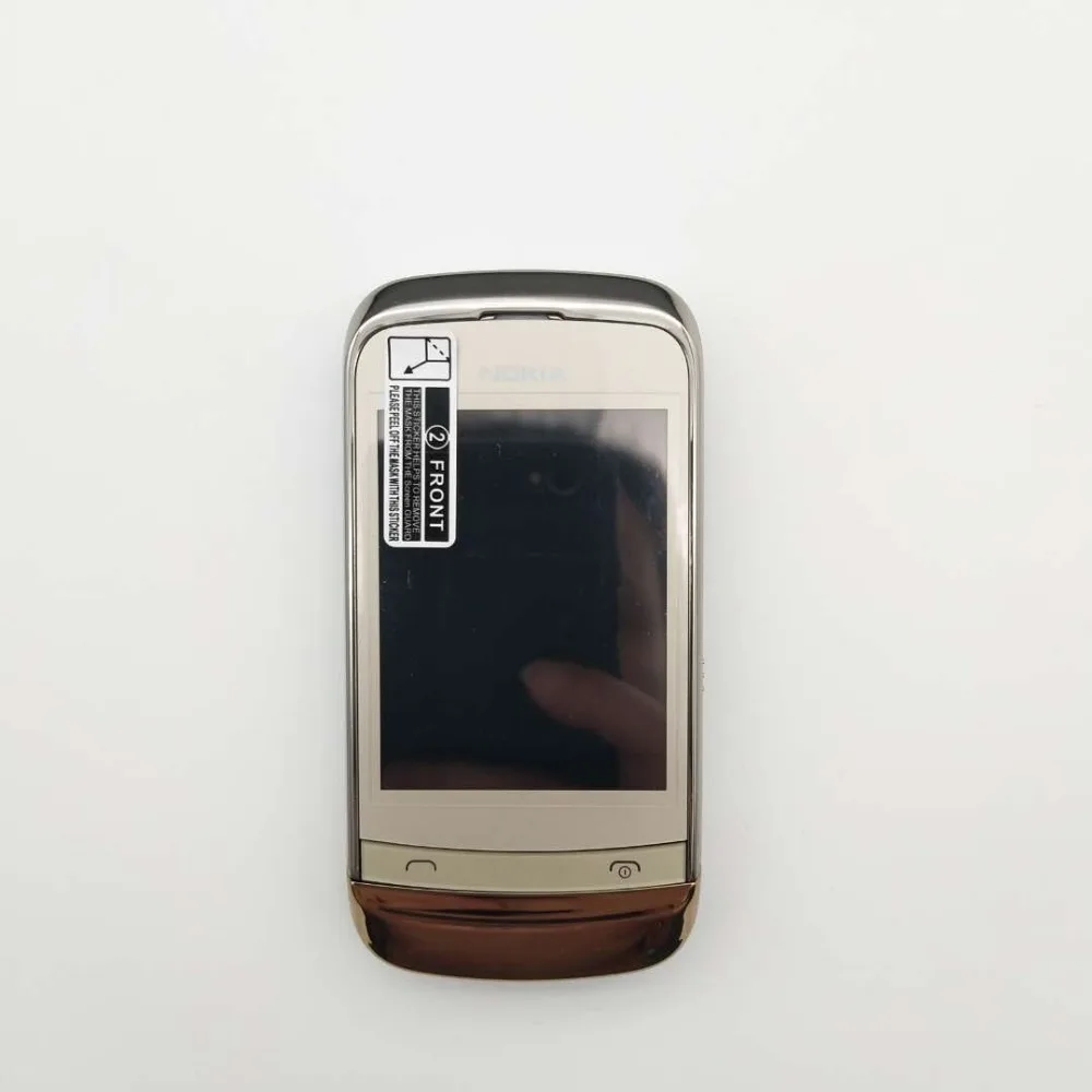 Nokia, C2-03, разблокирована, две sim-карты, 2,6 дюймов, 1020 МП, Bluetooth, FM радио, Java, мобильный телефон, мАч, battey
