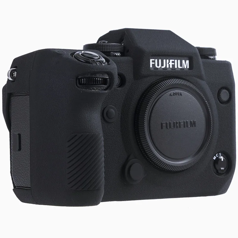 Силиконовый чехол для Fuji X H1 XH1 цифровой фотоаппарат высокого качества текстурная