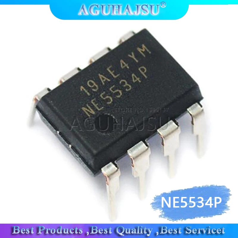 10 шт. NE5534P DIP8 NE5534 DIP 5534P новый и оригинальный IC|Интегральные схемы| |