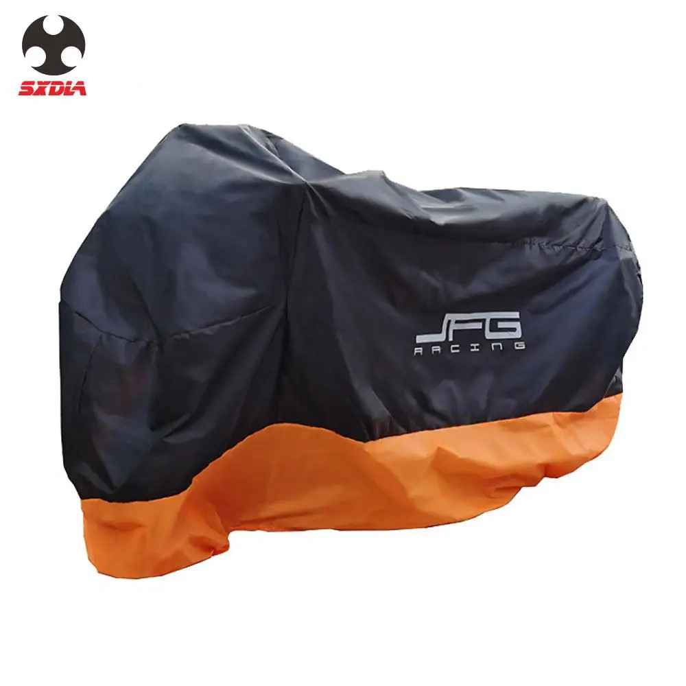 

Universal Outdoor Motorcycle Cover UV Protector Scooter All Season waterproof Bike Rain Dustproof cover M L XL 2XL 3XL 190T