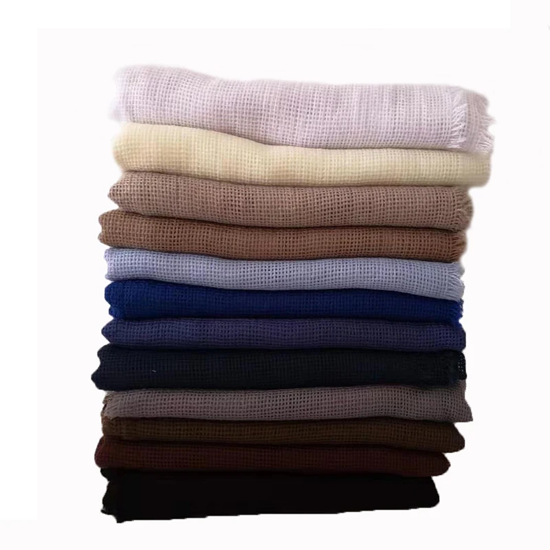 Fashion new bandana viscose shawls winter warm scarf solid fringe shawl muslim hijab women scarf wraps fast shipping 10pcs\lot