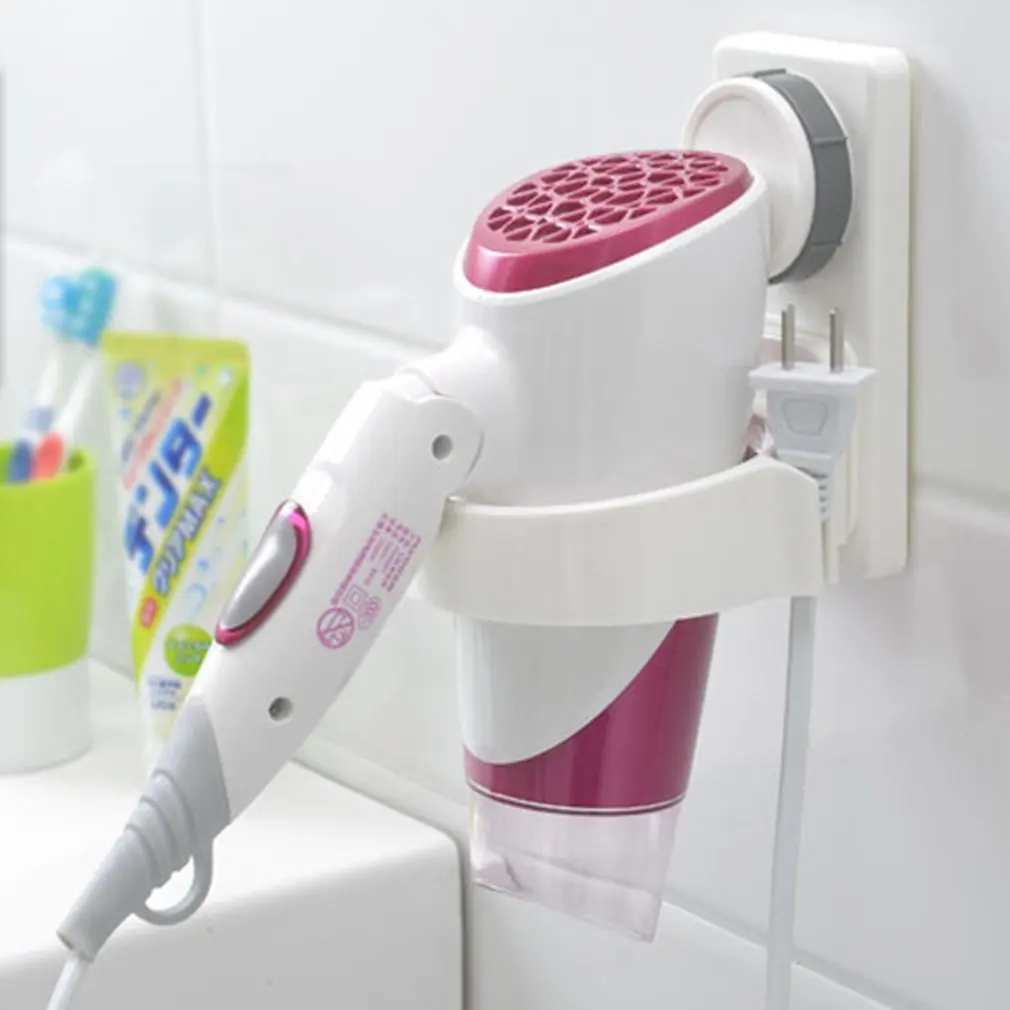 Подвесной Держатель для ванной комнаты подставка шкафа плоский держатель волос