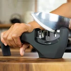 Точилка для ножей CHUN 3-этапная, кухонный камень для заточки, точильный камень для ножей, вольфрамовый Алмазный керамический инструмент с 3 отверстиями