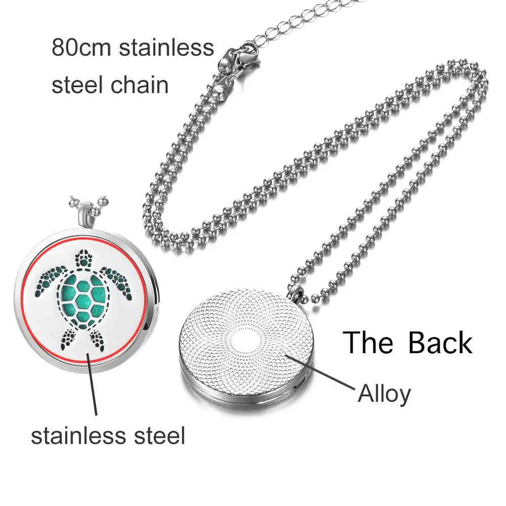 Арома диффузор Цепочки и ожерелья открывающийся старинный Винтаж медальон кулон